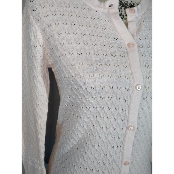 🎀 Soft Pink Button Up Merona Knit Cardigan Size S - Picture 2 of 5